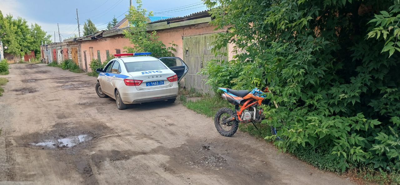 На территории Копейского городского округа сотрудники Госавтоинспекции проводят профилактическую акцию «Мотоциклист»