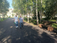 В Копейске продолжается благоустройство общественных пространств