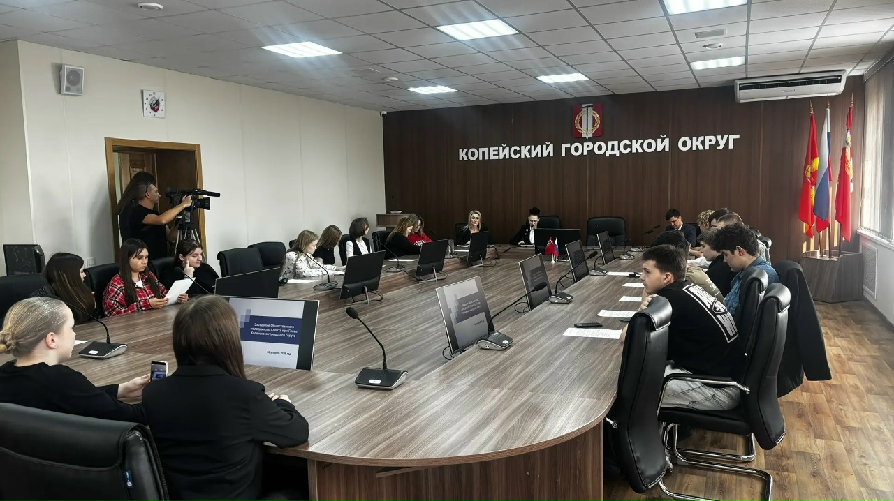 В Копейске прошло заседание молодежного Совета