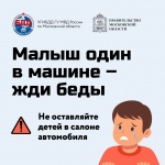 Не оставляй малыша в машине!