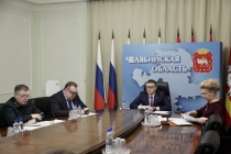 Алексей Текслер доложил полпреду президента о подготовке к паводку и пожароопасному сезону