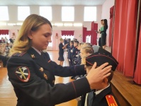 В копейской школе № 6 состоялось посвящение в кадеты